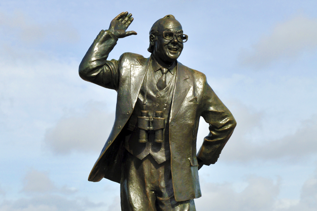 Eric Morecambe Statue.